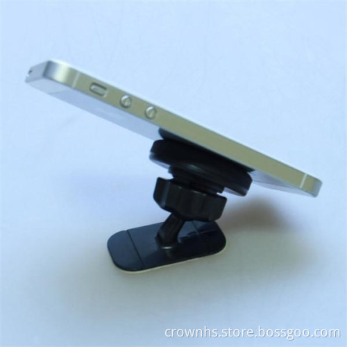 Universal Stick On Dashboard Magnetic Car Mount Holder for Cell Phones and Mini Tablets with Fast Swift-snap Technology